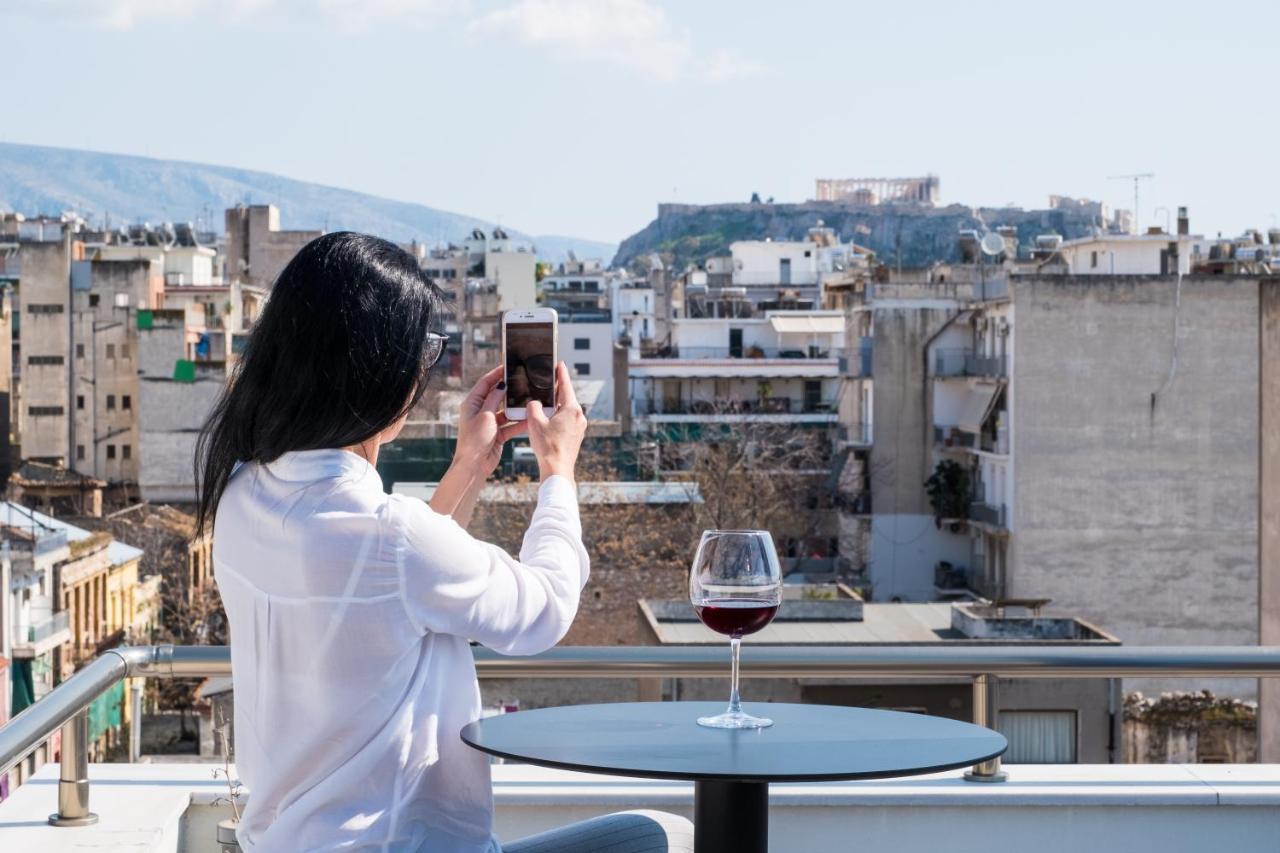 Acropolis Plaza Smart Suites Athen Exterior foto